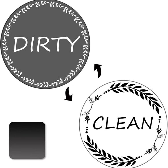 Other - Clean and Dirty Magnet，Dishwasher Magnet Clean Dirty Sign Indicator，Reversible D